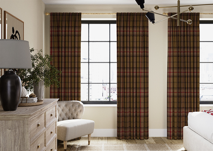 Highland, Hunter - Made to Measure Curtains - Image 3